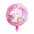 Globo Circulo Unicornio Happy Birthday 18"