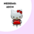 Globo Cuerpo Hello Kitty Ropa Rojo 24" en internet