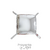 Pack Globos Cuadrados Metalizados 18" x20 unidades - PROYECTAMAR