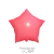 Globo Estrella Flúor Neon 18" - tienda online