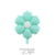 Globo Flor Margarita Colores Pasteles 30 Pulgadas - tienda online