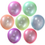Globos 12" Importados Cristal Flúor x25
