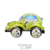 Globo Vehículo 4D Auto Happy Dino Verde 70cm
