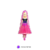 Globo Metalizado Barbie 20"