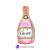Globo Botella Champagne Cheers Fiesta 30" - comprar online