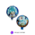 Globo Circulo Paleta Dragon Ball Z Vegeta Doble 12"