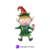 Globos Metalizados Duende Navideño 26"