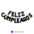 Globos Metalizados "Feliz Cumpleaños" Letras - tienda online