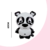 Globo Metalizado Panda Bebe Kid 20" - comprar online
