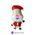 Globos Metalizados Navideño Papa Noel 30"