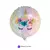 Globo Circulo Unicornio con Flores 18" - comprar online