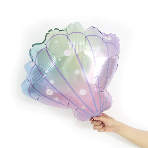 Globo Ostras Pasteles Sirenita 24"