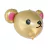 Globo Metalizados Oso Cabeza 3D Grande - tienda online