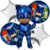 Blister Set 5 Globos Temática Héroes en Pijama Catboy
