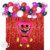 Kit Combo Huggy Wuggy Fucsia Deco Cumpleaños