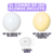 Kit Arco 100 Globos Blanco y Amarillo - comprar online