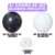 Kit Arco 100 Globos Negro y Blanco - comprar online