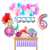 Combo Cumpleaños Kit Globos Sirenita Ariel Decoración