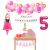 Imagen de Combo Cumpleaños Kit Globos Barbie Decoración