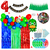 Combo Cumpleaños Kit Globos Héroes en Pijamas Gekko Decoración - PROYECTAMAR