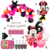 Combo Cumpleaños Kit Globos Minnie Decoración