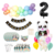 Combo Cumpleaños Kit Globos Panda Arcoíris Decoración - comprar online