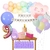 Combo Cumpleaños Kit Globos Pastel Decoración - PROYECTAMAR
