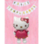Combo Fiesta Cumpleaños Globos Temática Hello Kitty Rosa
