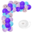 Arco Decorativo 35 Globos Lila + Cinta + Confetti Cumple