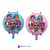 Globo LOL Circulo Celeste/Rosa 18"
