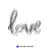 Globo Love Metalizado 16" - tienda online