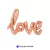 Globo Love Metalizado 16" - comprar online
