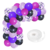Arco Decorativo 35 Globos Violeta + Cinta + Confetti Cumple