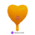 Globo Corazón Pasteles 18" - comprar online