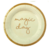 Plato Polipapel Magic Day Amarillo Redondo x10