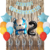 Combo Cumpleaños Globos Temática Perro Celeste - comprar online