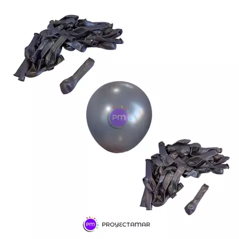 Globos 5" Látex Importados Perlados Pack x10
