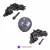 Globos 5" Látex Importados Perlados Pack x10