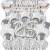 Combo Globos Cumple Deco Plata