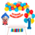 Combo Cumpleaños Kit Globos Payaso Plim Plim