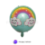 Globo Arcoíris Circulo Aqua 18" - comprar online