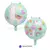 Globo Llama Rosa Circulo 18" - comprar online