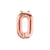 Globo Número Mediano Rosa Gold 32" - comprar online