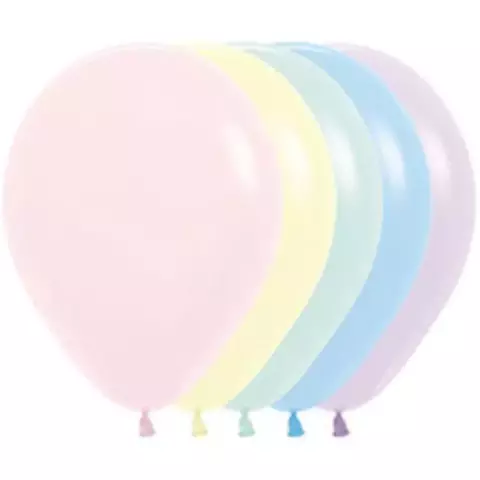 Globos Sempertex Pasteles 9" x10
