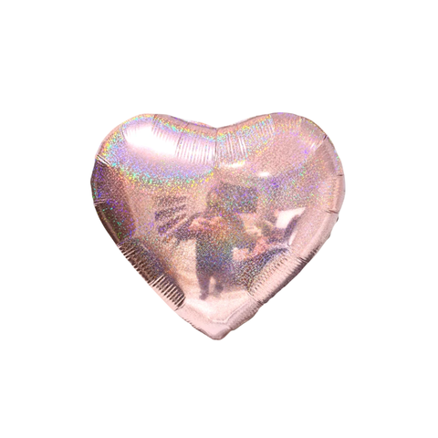 Globo Corazon Holografico 18" - comprar online