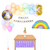 Combo Cumpleaños Kit Globos Unicornio Premium - PROYECTAMAR