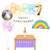 Combo Cumpleaños Kit Globos Unicornio Premium - comprar online