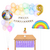Combo Cumpleaños Kit Globos Unicornio Premium - PROYECTAMAR