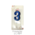 Vela Forma Numeros Azul - tienda online