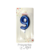 Vela Forma Numeros Azul - tienda online
